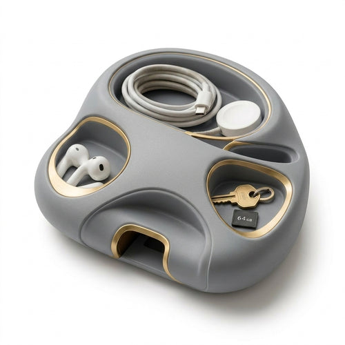 Westorase™ Drift Vault Cable Basin & Charging Organizer
